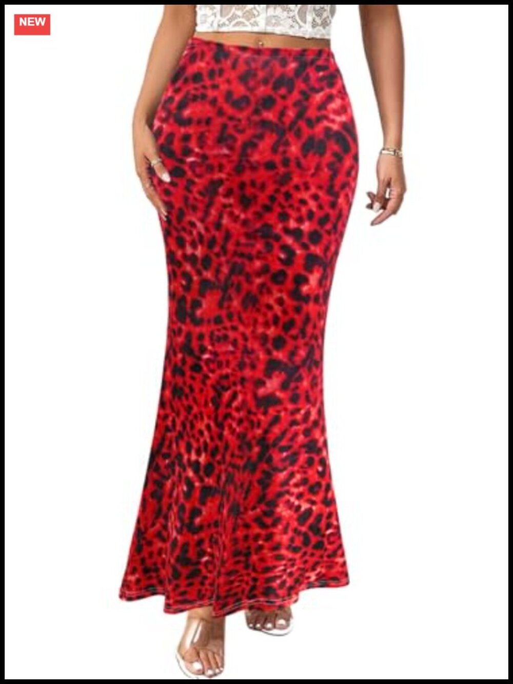 Women's High Waist Bodycon Maxi Skirt Fishtail Stretch Polyester Ruched